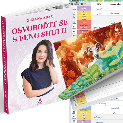 Kniha Osvoboďte se s Feng Shui II. + Kalendář 2027