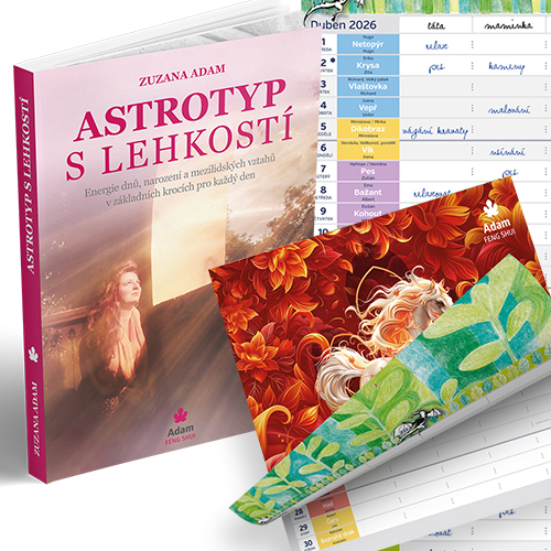 Kalendář 2026 + kniha Astrotyp s lehkostí